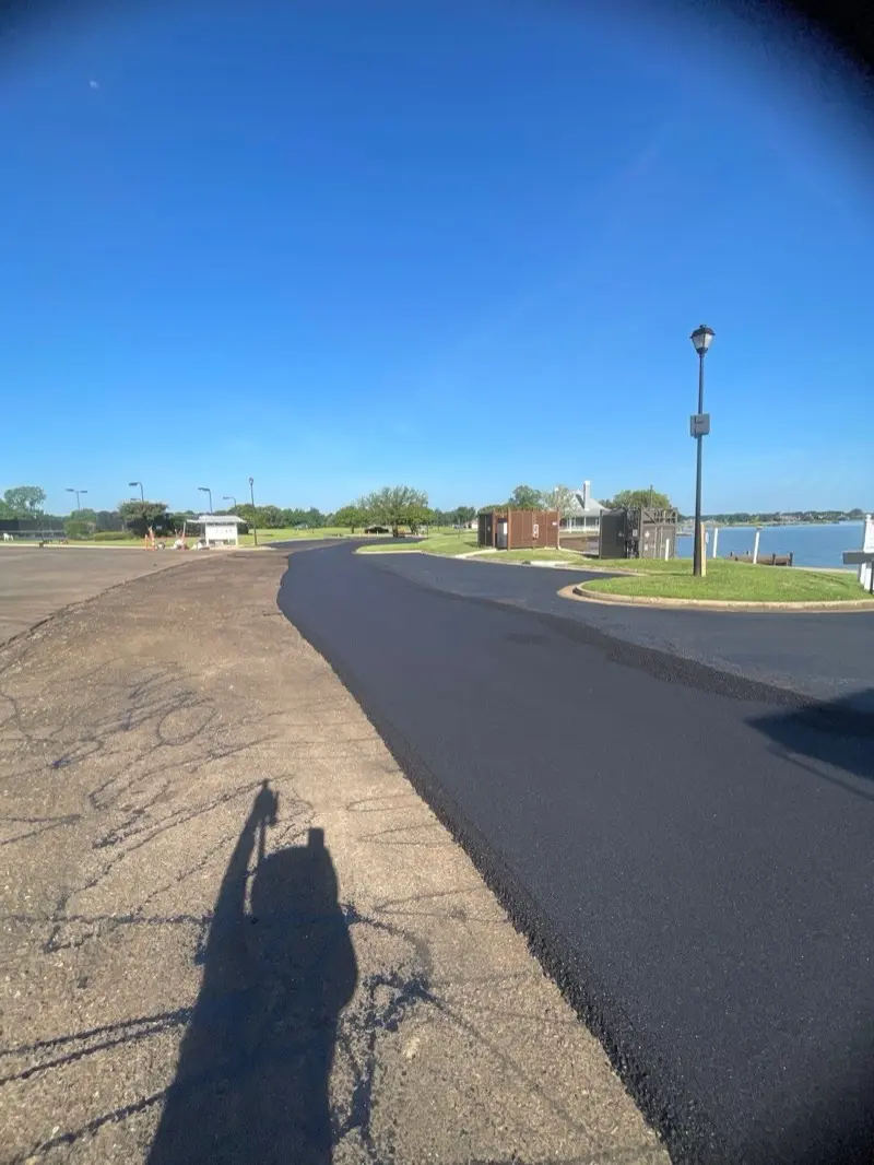 PavePro graded drainage for a Mississippi parking lot paving job
