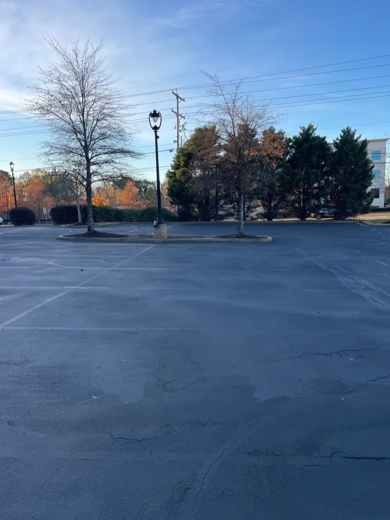 Mississippi sealcoating showing UV protection